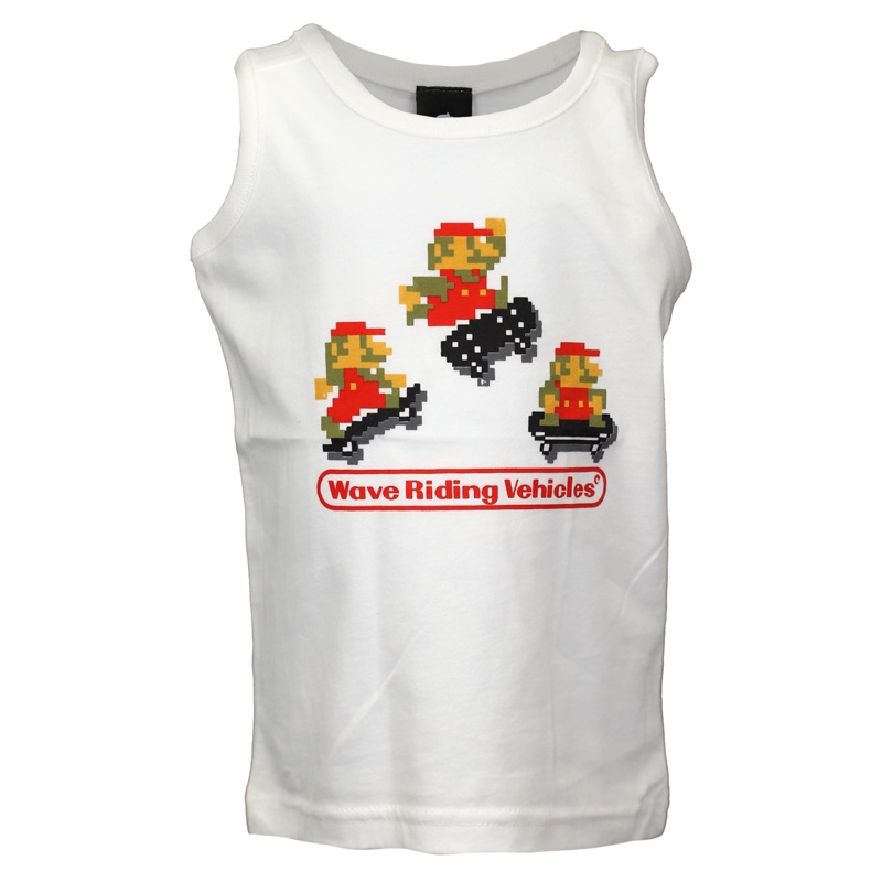 8 Bit Kickflip Toddler Tank Top