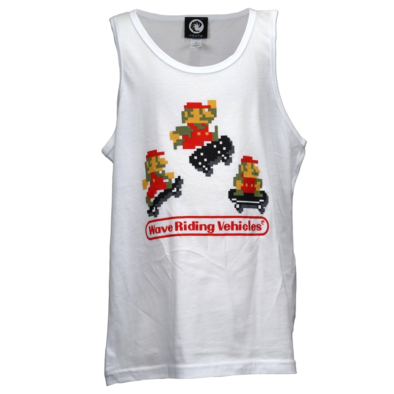 8 Bit Kickflip Youth Tank Top