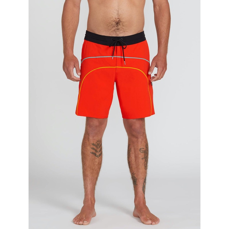 Boardshorts - Volcom Rainbow Bridge Stoneys Trunks - Pepper Red