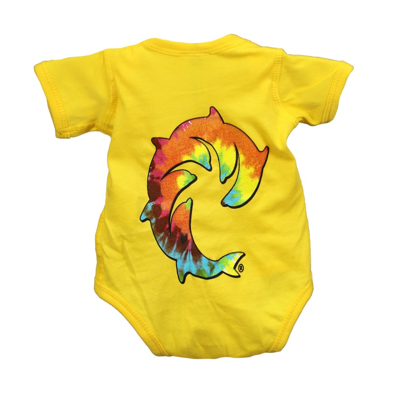 Tie Dye Solid Infant S/S Onesie