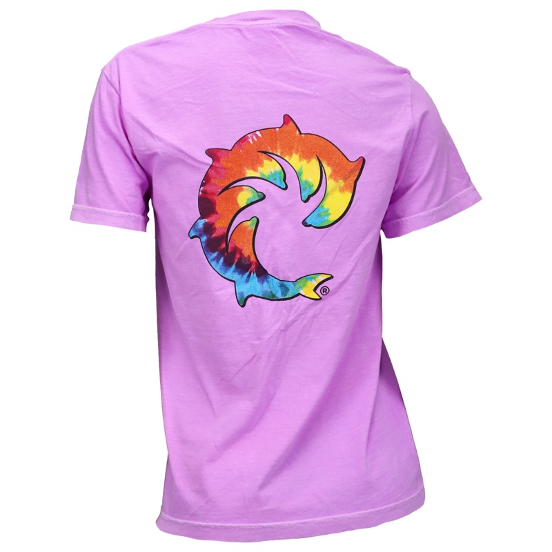 Tie Dye Solid Ladies S/S T-Shirt