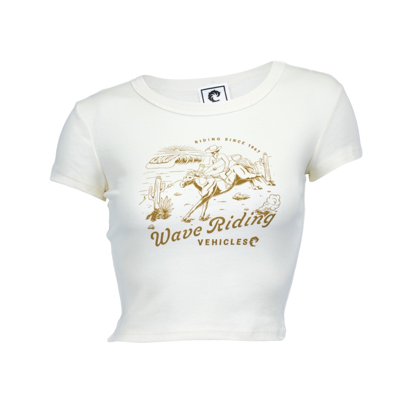 Western Sky Ladies Crop S/S T-Shirt