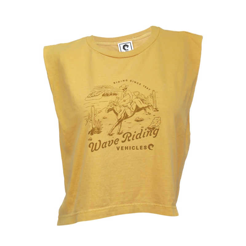 Western Sky Ladies Crop Tank Top