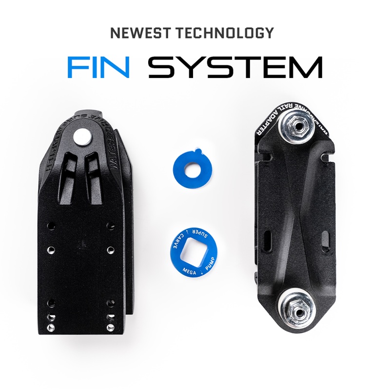 WATERBORNE SKATEBOARDS - Surf and Rail Adapter Fin System