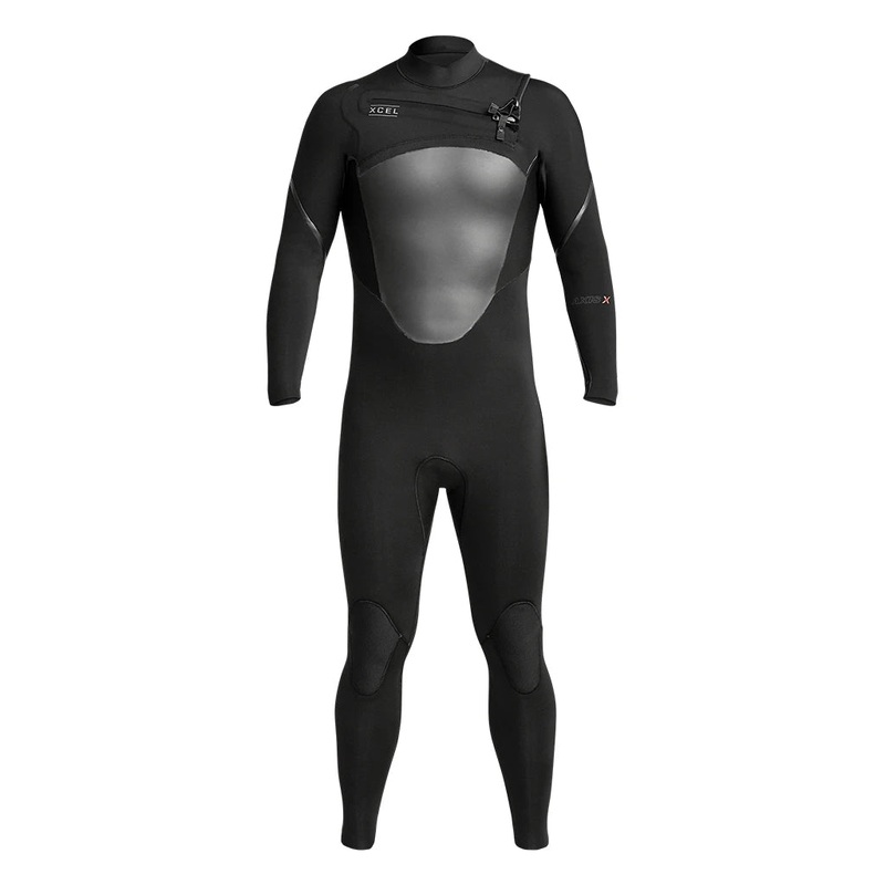 3/2 Men's XCEL AXIS X FULLSUIT Black (FRONT ZIP)