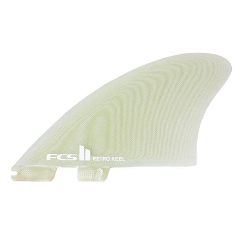 FCS II TWIN - Retro PG Twin Fins - Clear