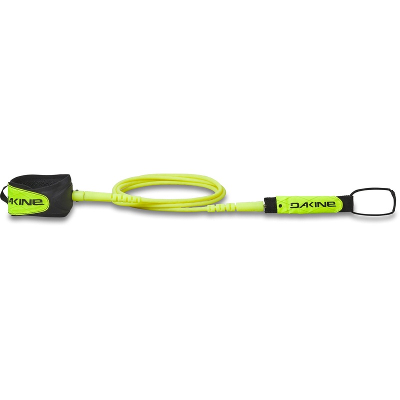 Leashes - Dakine - Kaimana Team Leash 6' X 1/4" Lime