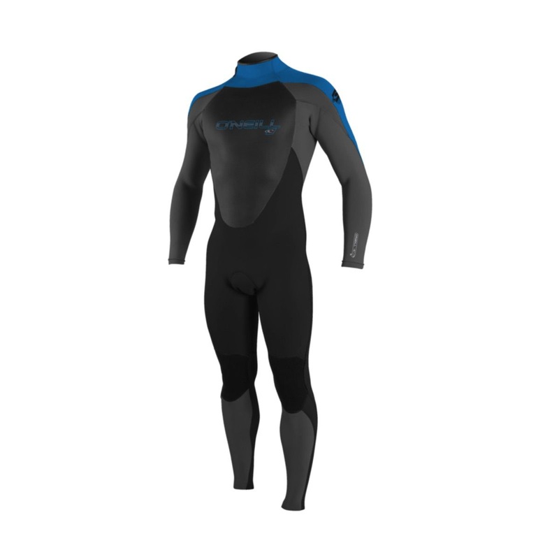 4/3 Youth O'Neill Epic FULL Back Zip BLK/SMOKE/OCEAN
