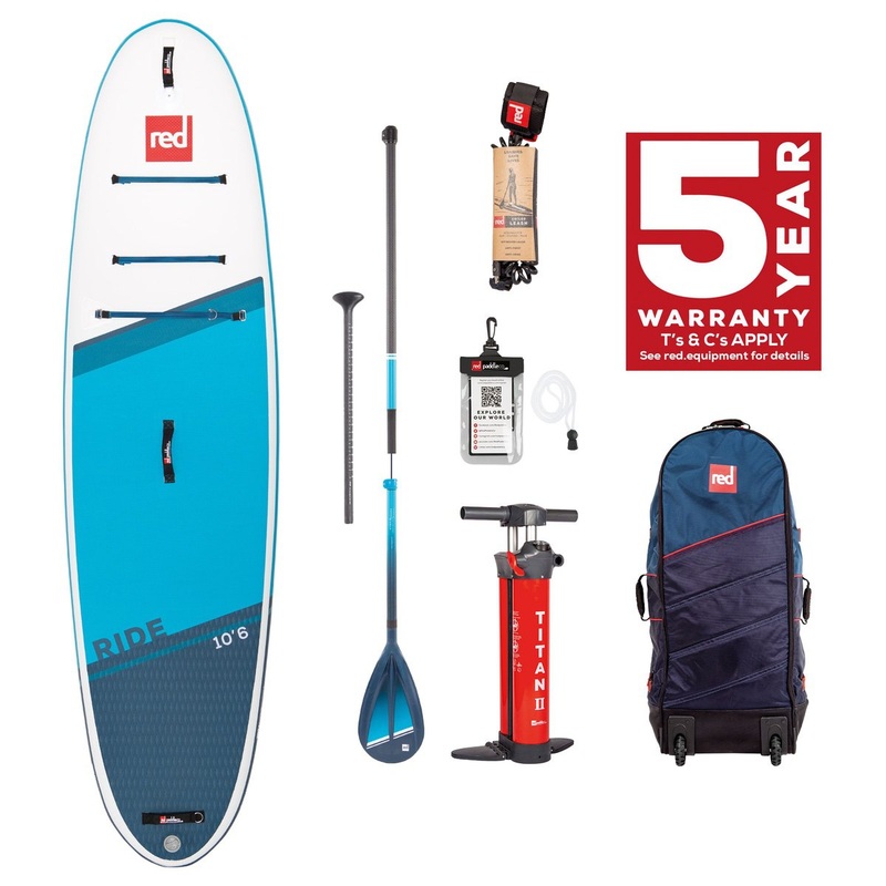 Red Paddle Co. 10'6 Ride Full Package Blue 2022 - FREE Shipping