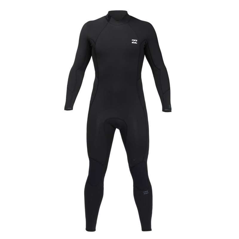 3/2 Mens Billabong Absolute Back Zip Flatlock Full Wetsuit