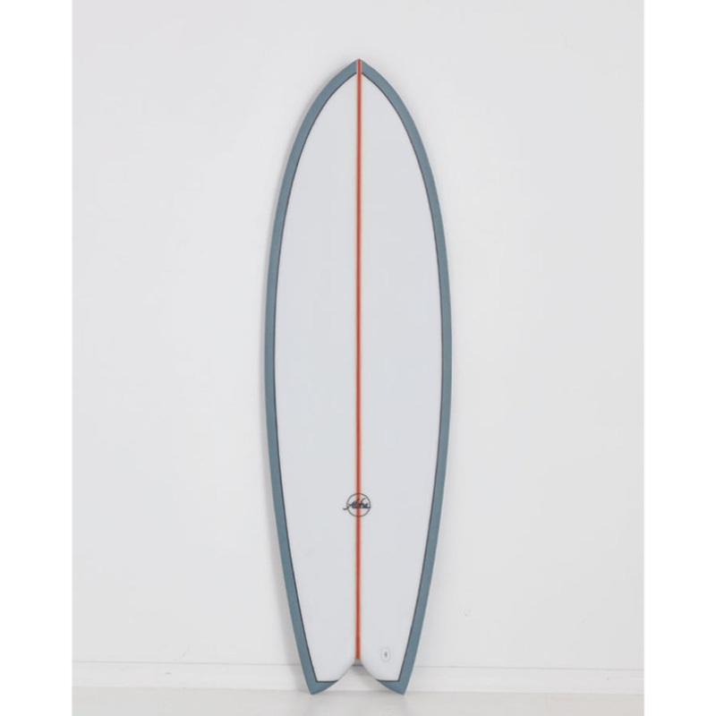 Aloha Keel Twin 6'4 PU Blue - Futures