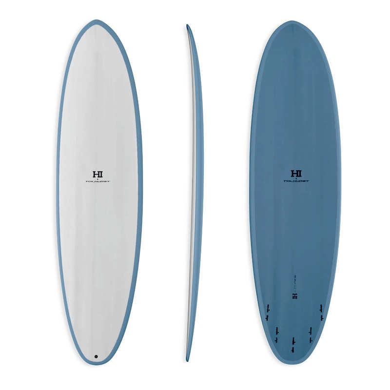 Harley Ingleby Moe 7'4 - Blue - FCS2 - 5 Fin
