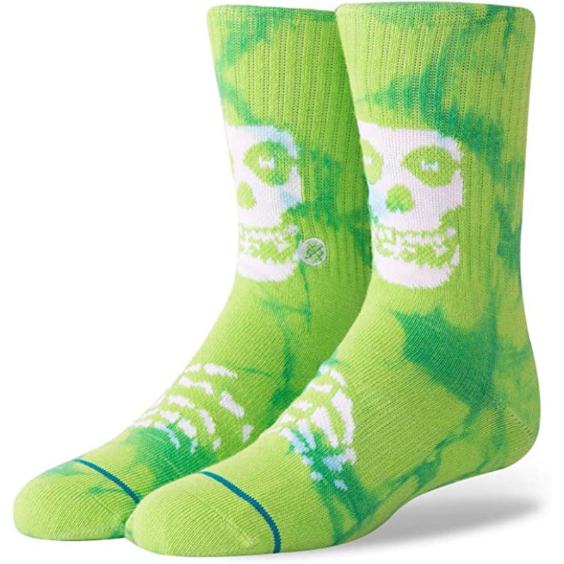 Stance Socks: Boys - Misfits - Green