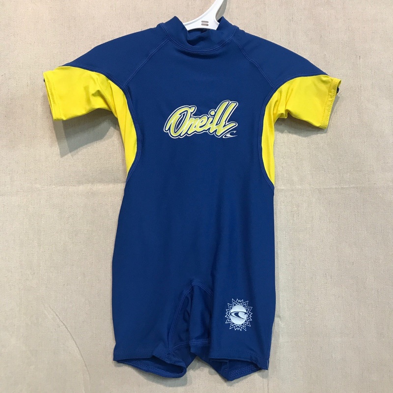 Toddler Boys Rashies O'Neill OZone Spring 4308B - AS4-Deepsea/Ylw/Sky