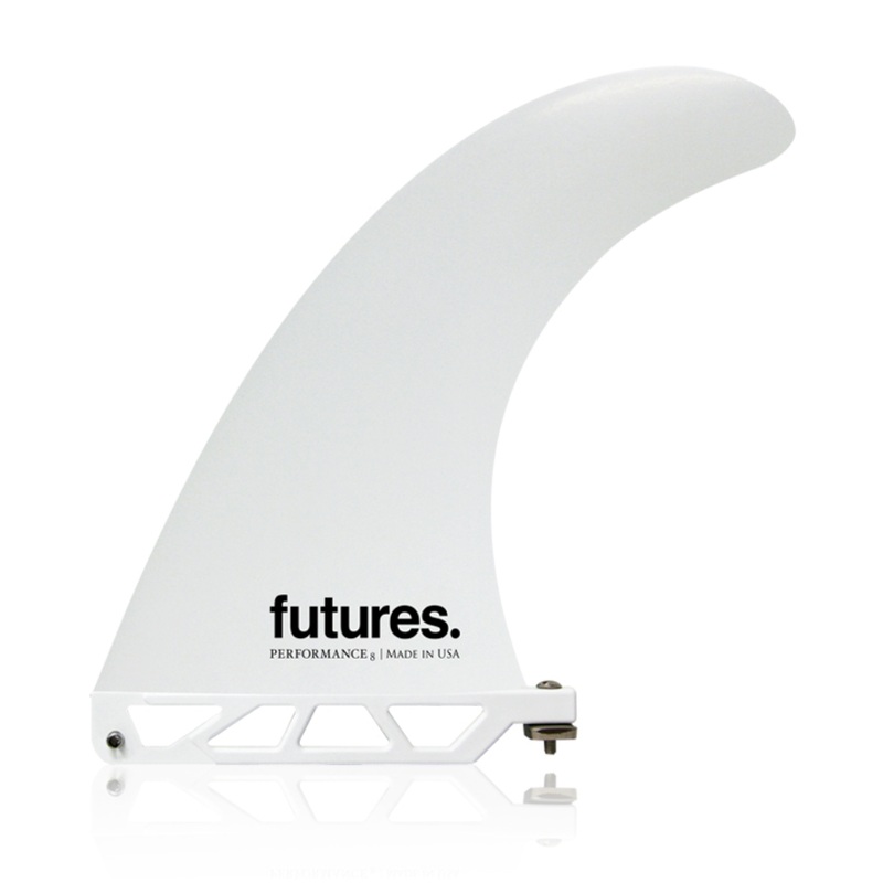 FUTURES - SINGLE - 8" Longboard Performance Thermotech - White
