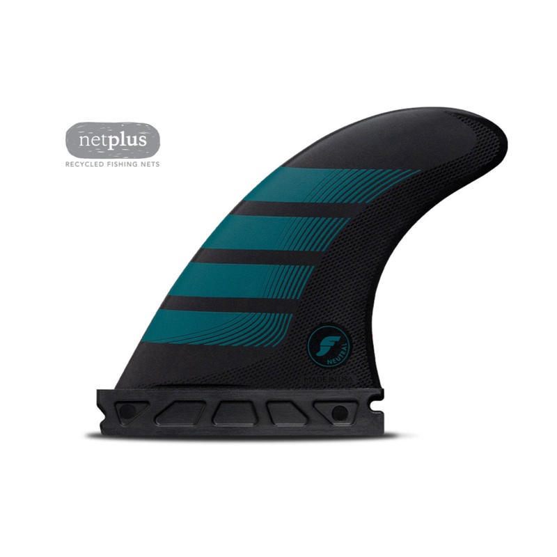 Futures - THRUSTER -  F4 Alpha Thruster - Carbon/Aqua