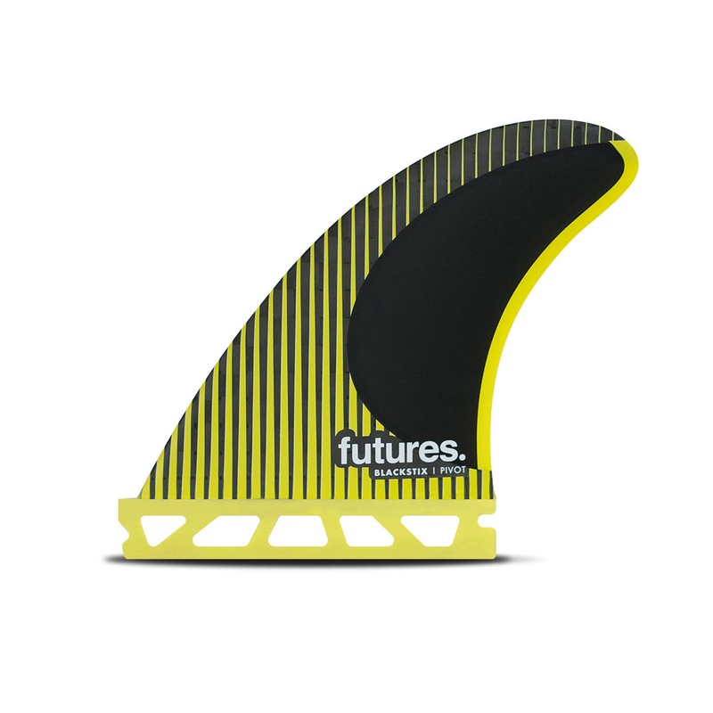 Futures - THRUSTER - P4 Blackstix - Yellow
