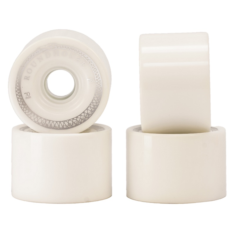 Carver Roundhouse 70 x 48mm Mag - Shell White Wheel Set