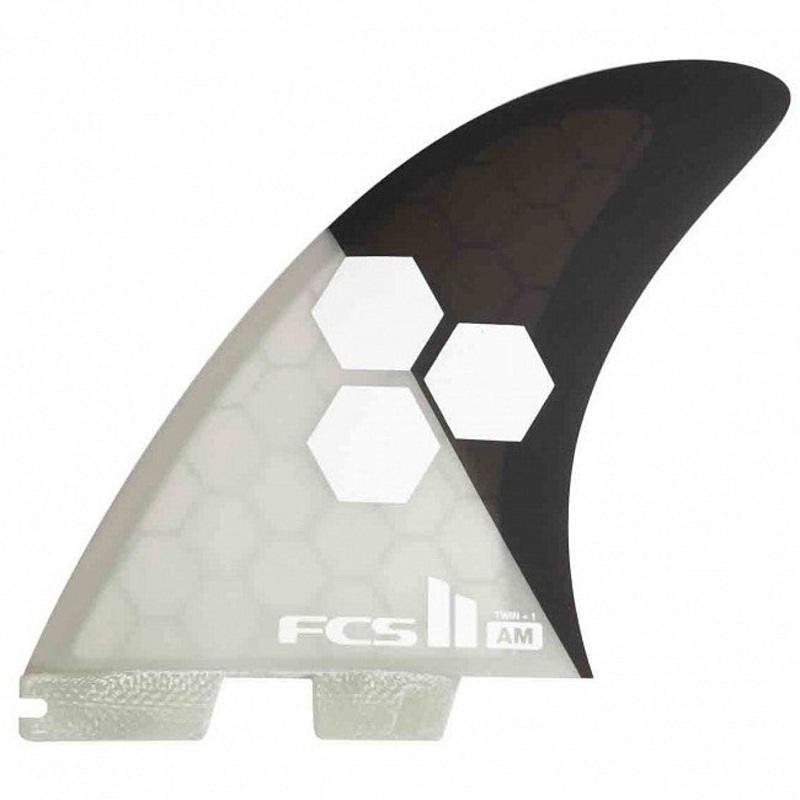FCS II TWIN + 1 - AM PC X-Large TWIN+1 (Mini Stabilizer) Fin Set