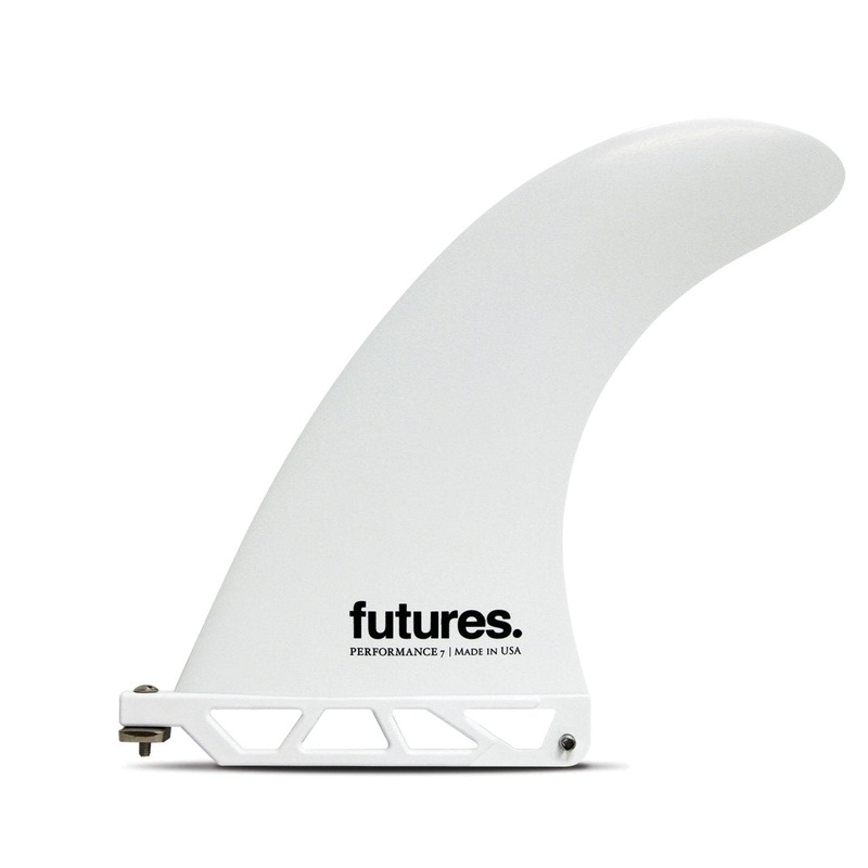 Futures - SINGLE FIN - Longboard Performance 7' Thermotech (White)