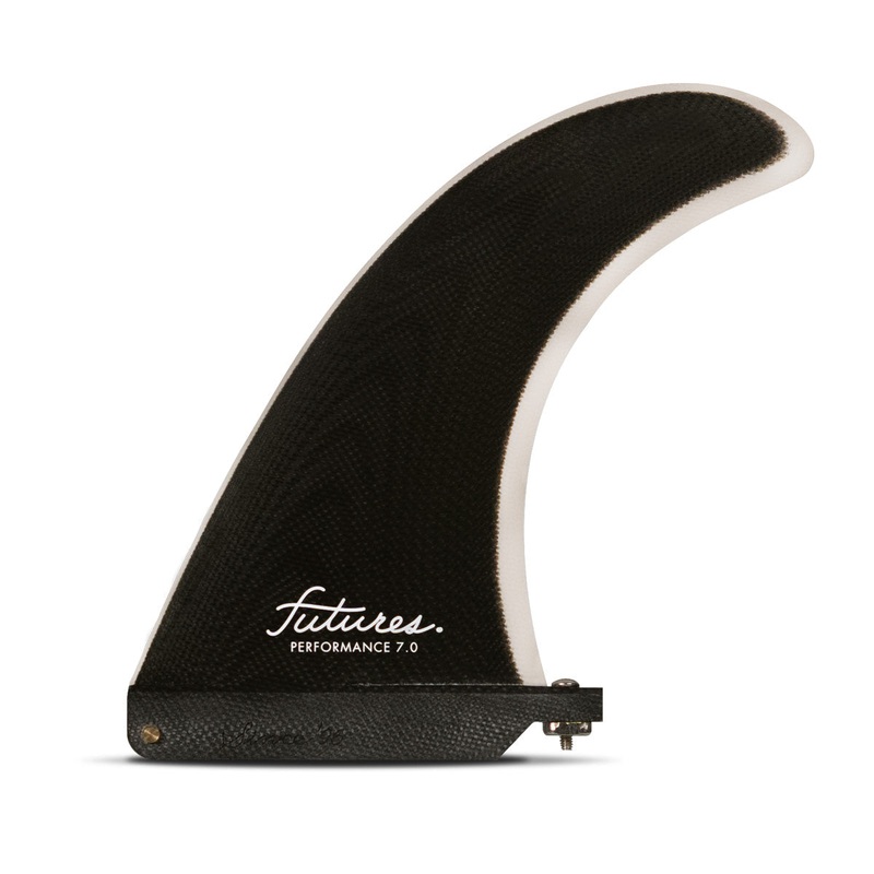 FUTURES - SINGLE - Performance 7.0 PG Fibreglass - Black/Grey