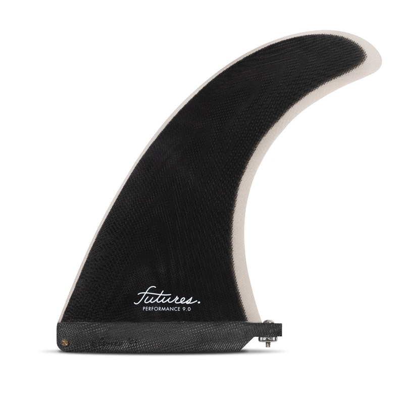 FUTURES - SINGLE - Performance 9.0 PG Fibreglass - Black/Grey