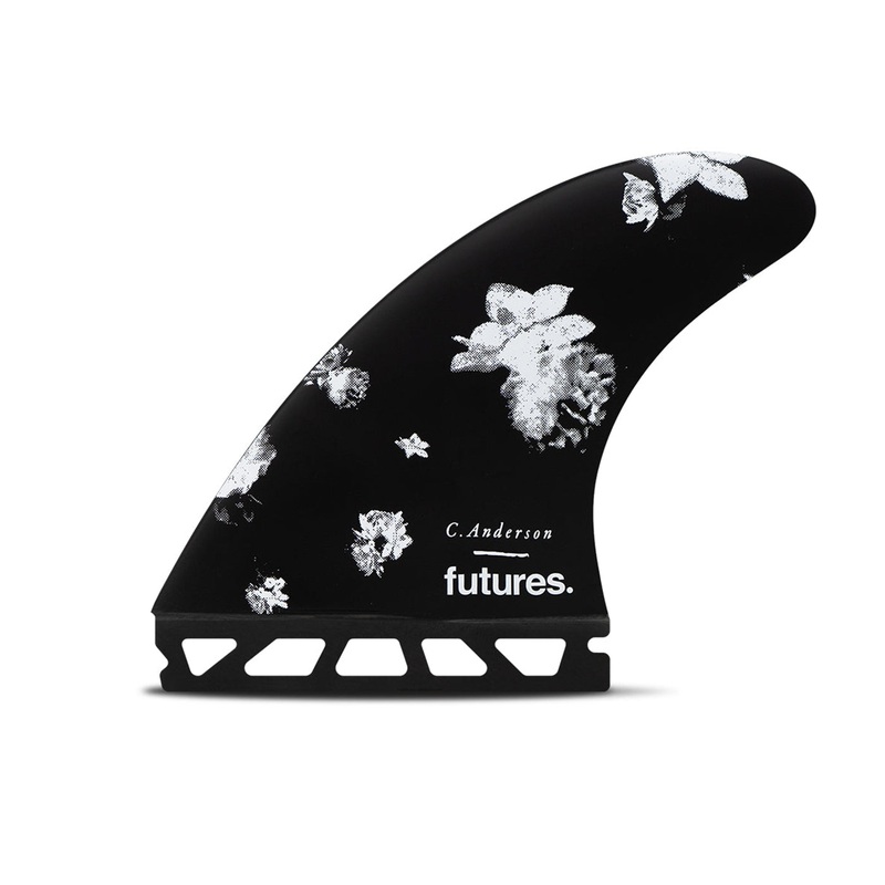 Futures - THRUSTER - Ando Blackstix Black (Large)