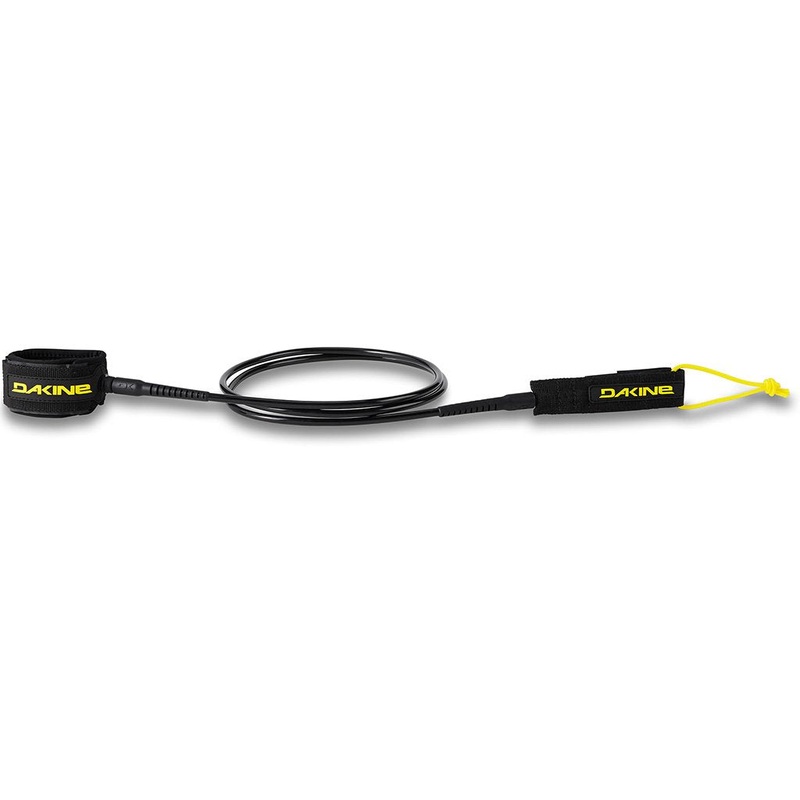 Leashes - Dakine - Kainui 9' X 5/16" Big Wave Leash - Black
