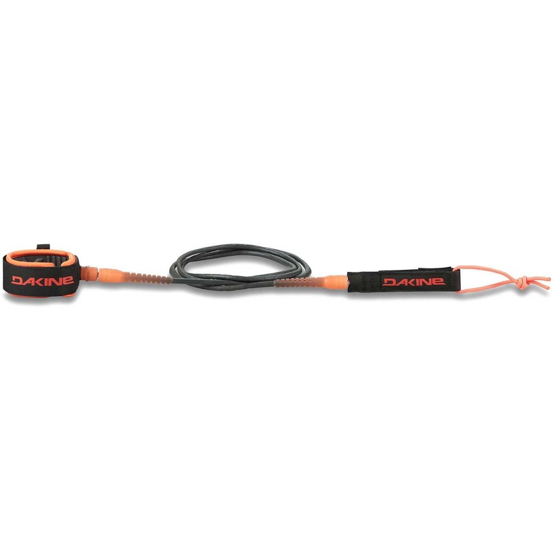 Leashes - Dakine - Kainui Plus 6' x 1/4" Leash - Shadow