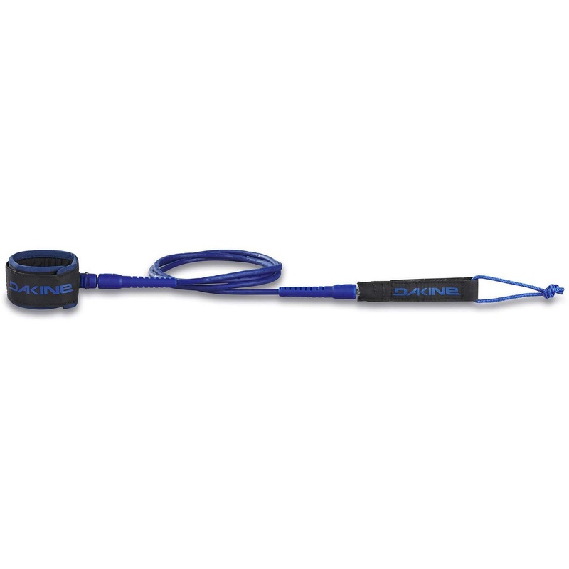 Leashes - Dakine - Kainui Plus 7' x 1/4" Leash - Deep Blue
