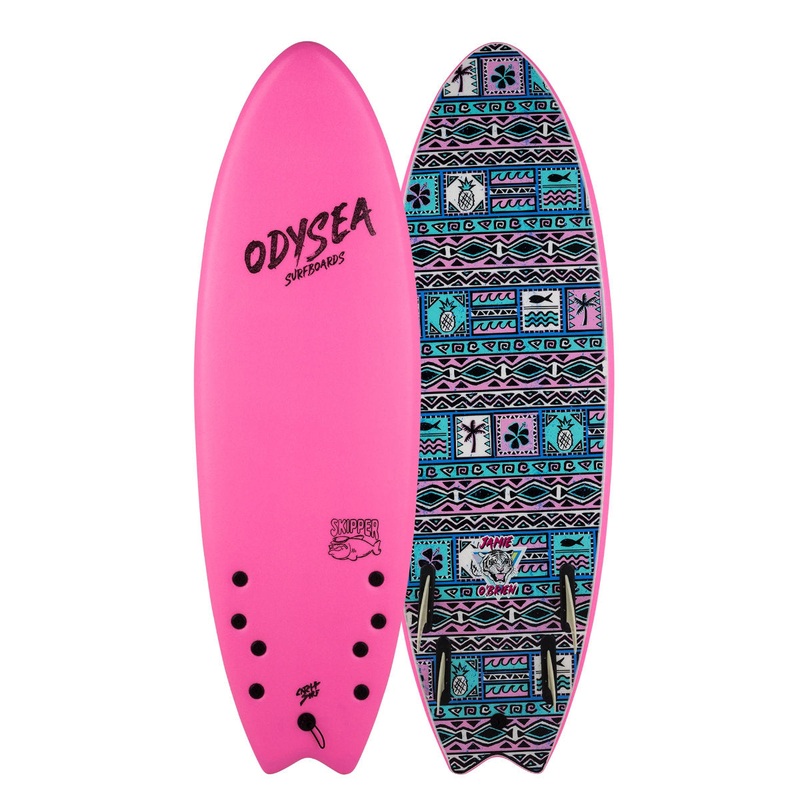 Odysea Skipper 5'6 Pro - JOB Quad Hot Pink 20