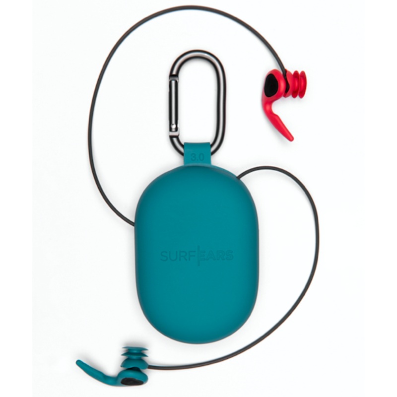 Protective Gear (Surf) - Ears - SurfEars 3.0 Red Teal
