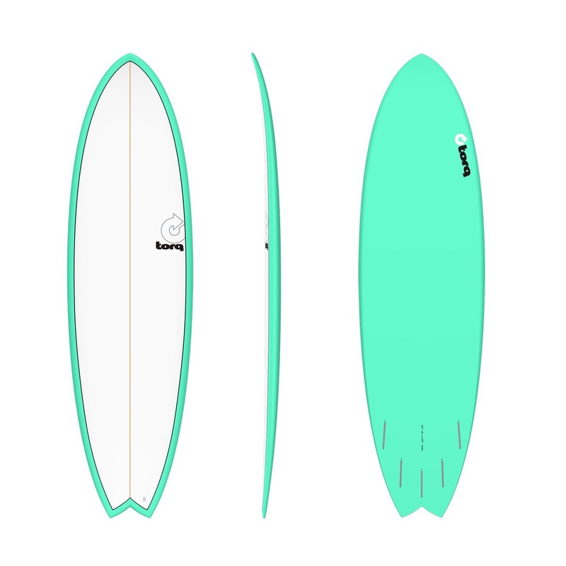 Torq Mod Fish 6'10 Seagreen TET - Future Fins