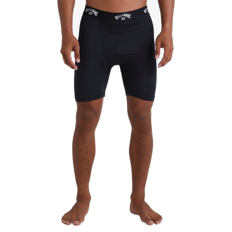 Men's Rash Guard -  Billabong All Day Compression Surf Shorts - Black