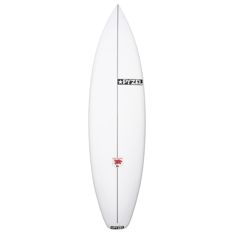Pyzel - Red Tiger 6'4 - Futures 3 Fin