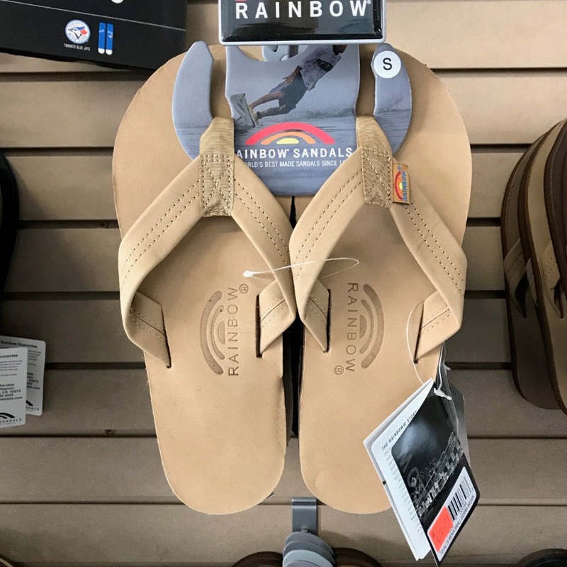 Flip Flops / Sandals - Rainbow Original - 301 ALTSPremier Leather Single Layer/Thick Strap - Mens