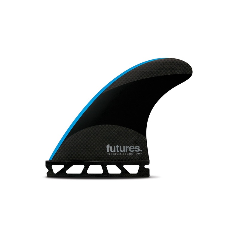Futures THRUSTER - John John Techflex (Small) JJ - Black/Neon Blue