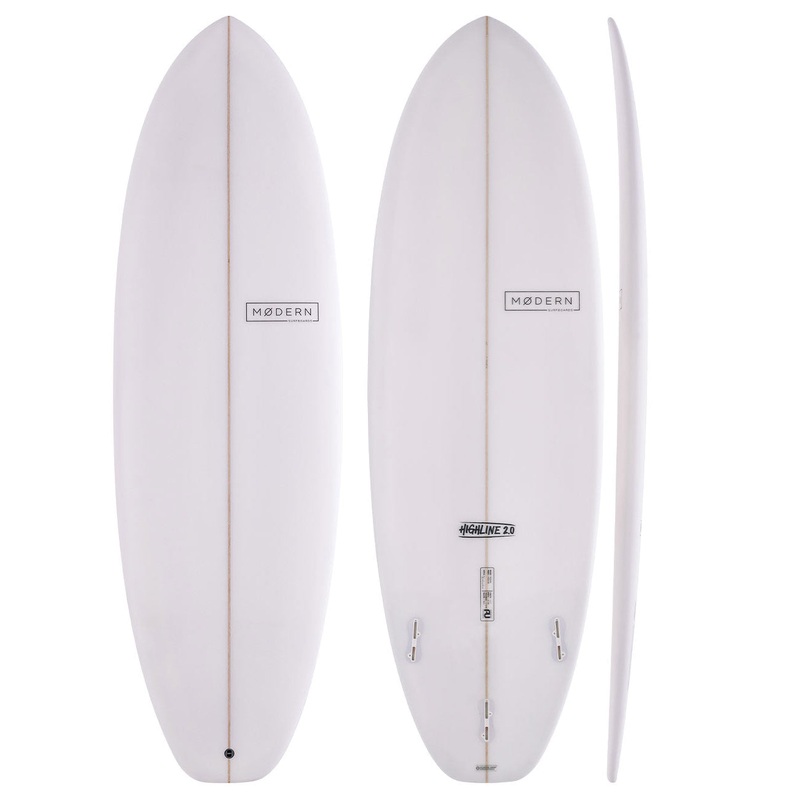 Modern Highline 2.0 6'3 PU Clear