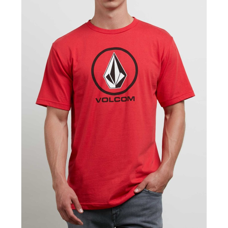 Volcom - Crisp Stone Tee - Red