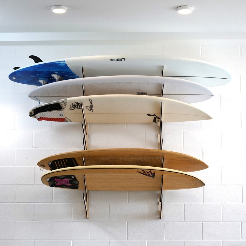 Board racks/hooks - SHEPPS/GNARWALL  Horizontal Multi Rack - Double - BIRCH