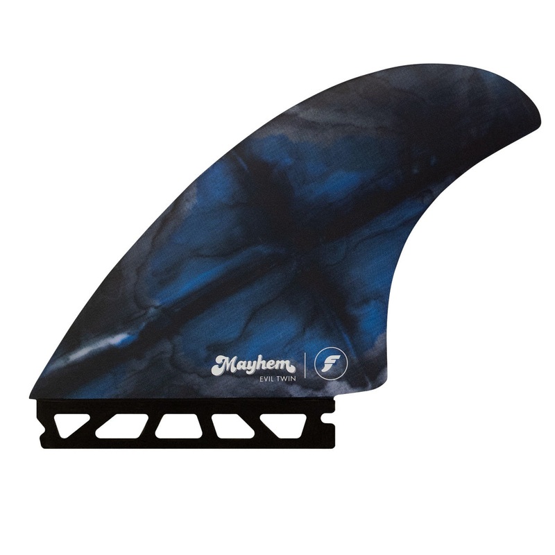 Futures - TWIN +1 - Mayhem Evil - Large - Blue/Blk