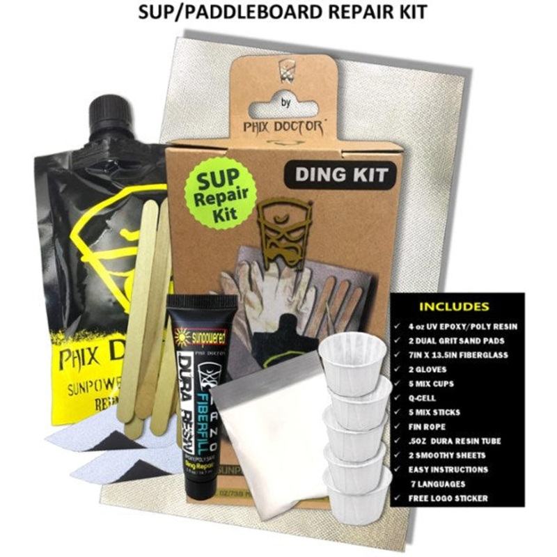 Phix Doctor Epoxy/EPS Ding Repair Kit 2.5oz SUP/Paddleboard/Surfboard