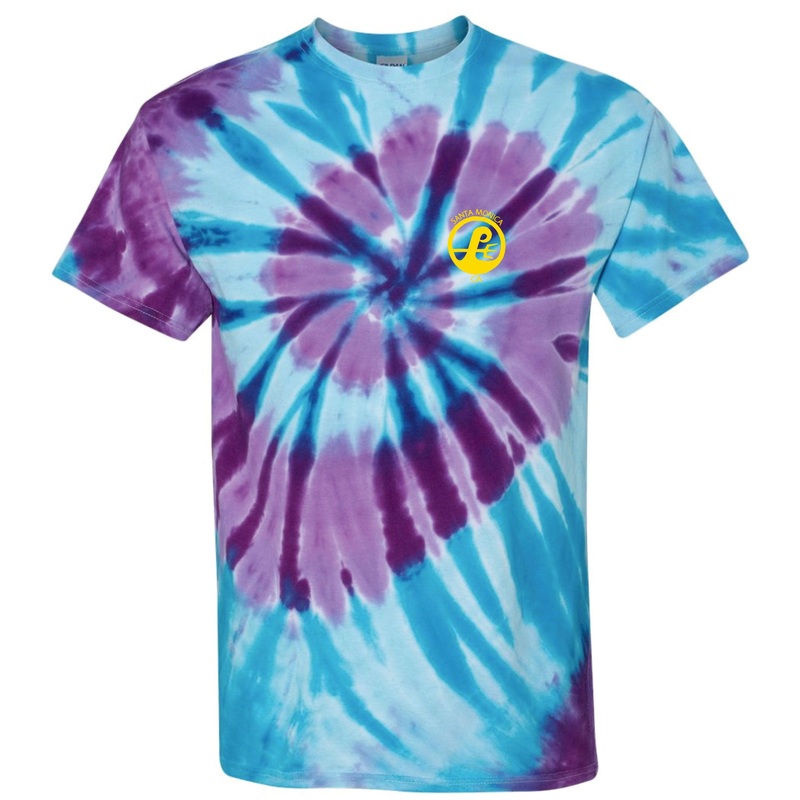 Poseidon Surf Shop Tie Dye Tee - Tahiti