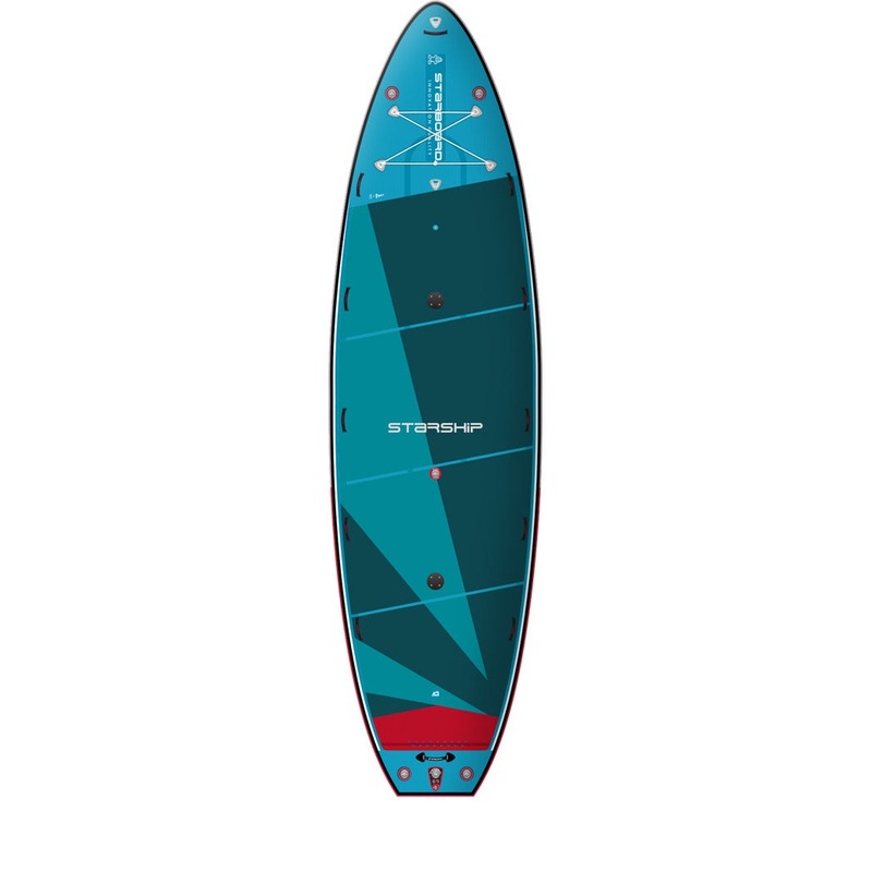 2022 STARBOARD INFLATABLE SUP 18'6" x 60" STARSHIP ALL WATER DELUXE DC SUP BOARD