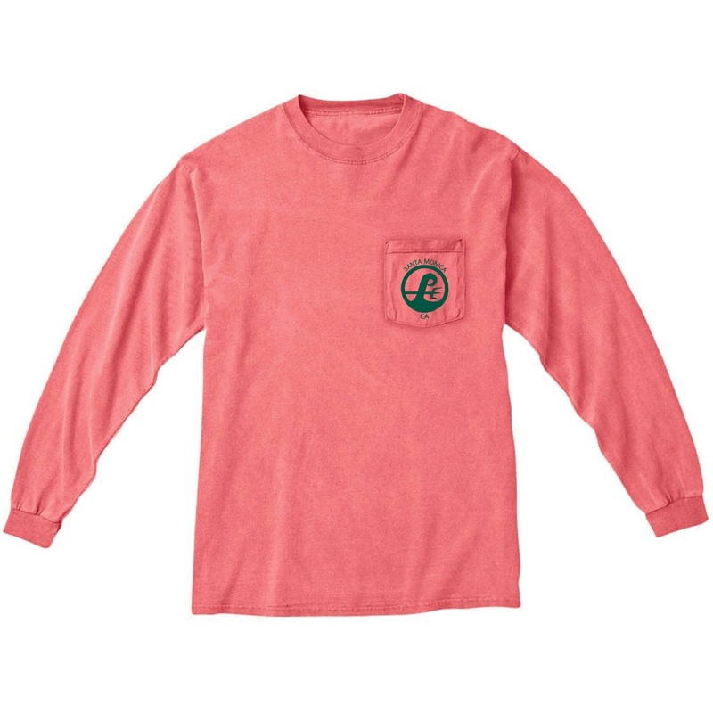 Poseidon Surf Shop Classic Long Sleeve - Coral