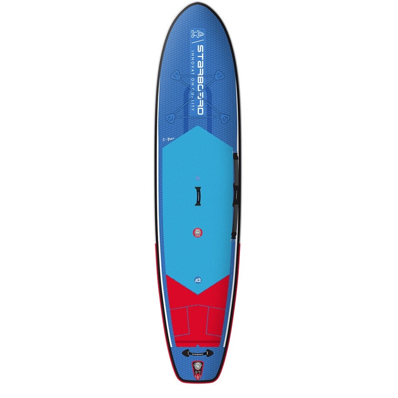2024 STARBOARD INFLATABLE SUP 10'8" X 33" X 6" iGO DELUXE SC BOARD