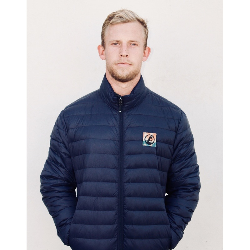 Poseidon Men's Get Down Jacket - Dark Blue