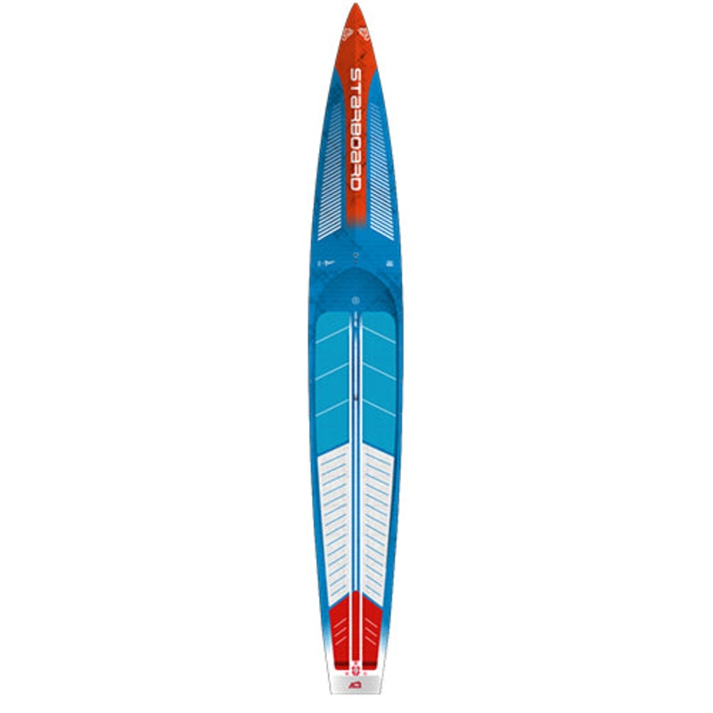 2025 STARBOARD SUP 140 x 23 GEN R BLUE CARBON SANDWICH SUP BOARD WITH CARRYING CASE
