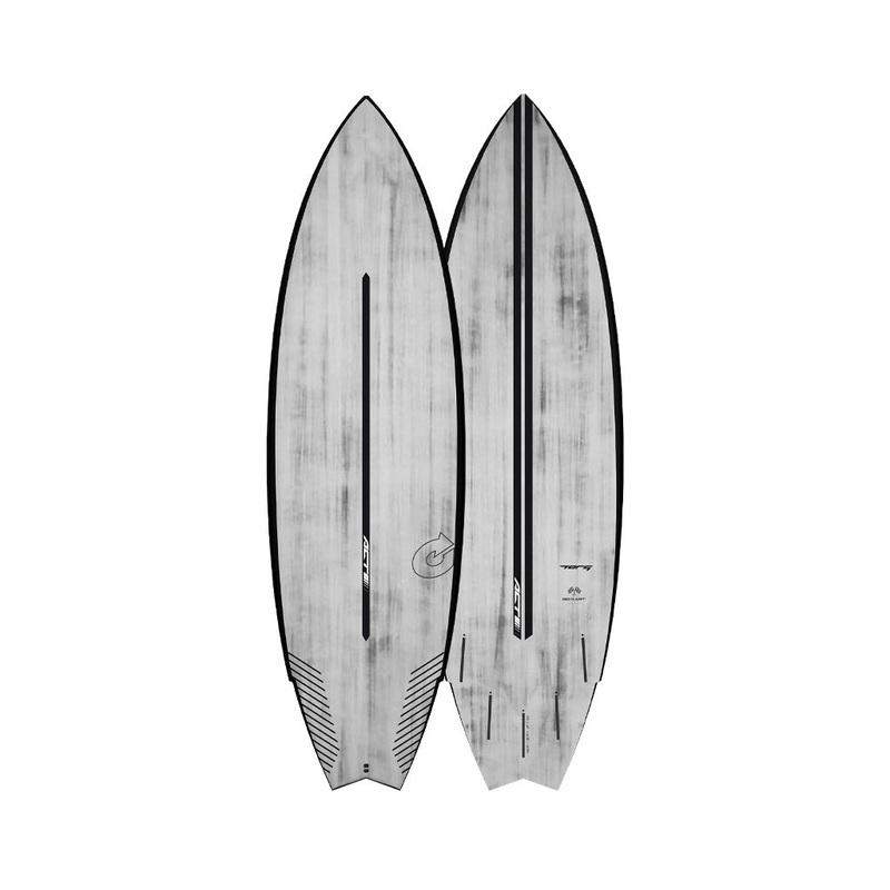 Torq ACT Brushed Grey GoKart Surfboard