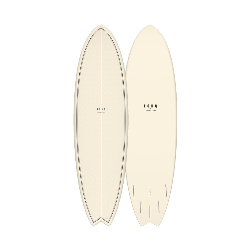 Torq TET Mod Fish Classic Cream Surfboard